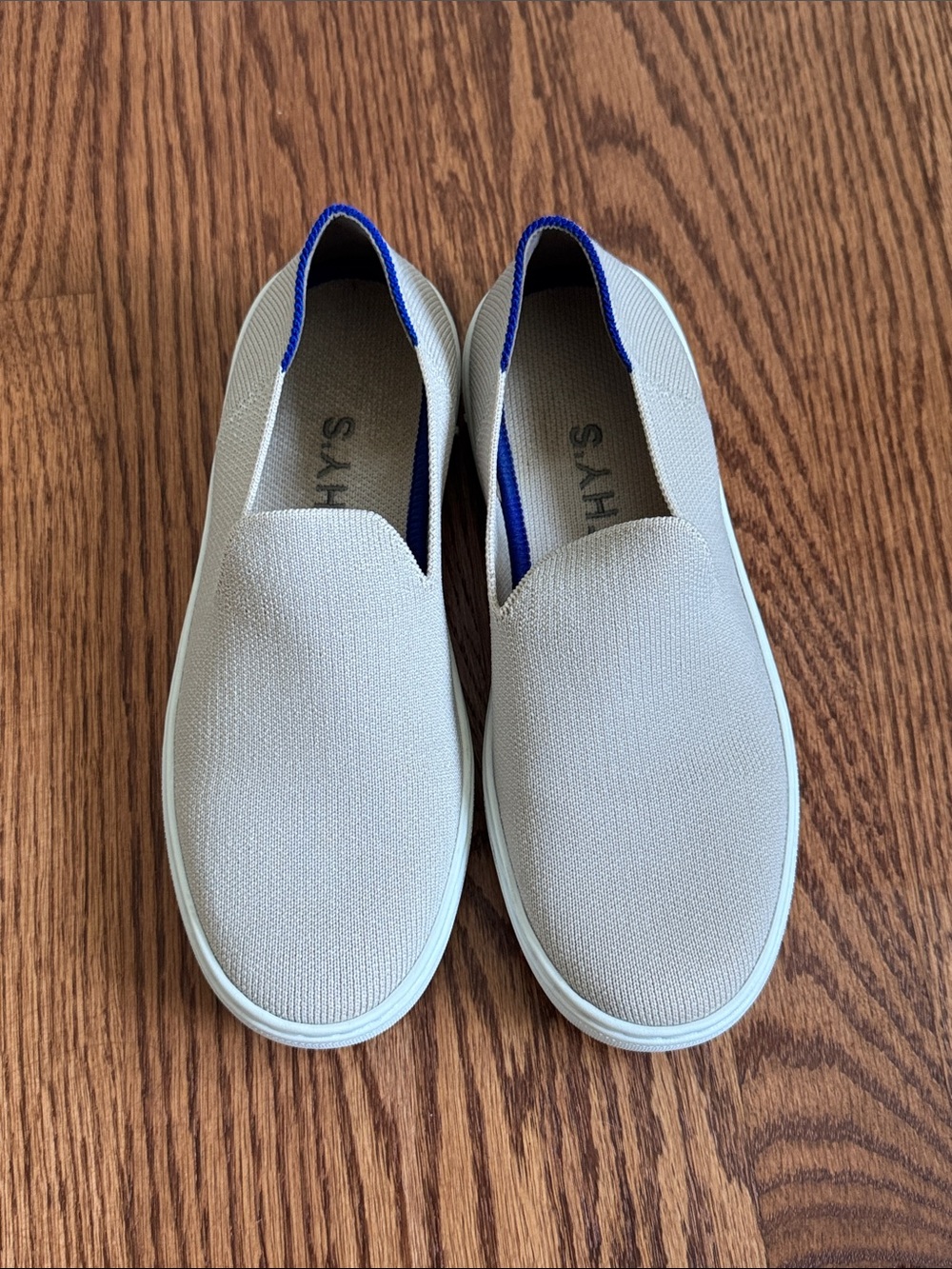 Rothy’s Slip-On Sneakers in Sand